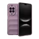 Szilikon telefonvédő (ütésállóság, kameravédő, 3D) LILA