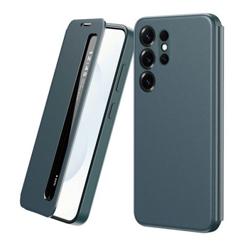 Tok álló (aktív FLIP, oldalra nyíló, Smart View Window) SÖTÉTZÖLD