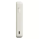 XIAOMI vésztöltő Type-C aljzat (10000mAh, 33W, gyorstöltő, wireless, mágneses, kitámasztó, LED jelzés) BÉZS