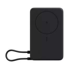   XIAOMI vésztöltő Type-C aljzat (10000mAh, 33W, gyorstöltő, wireless, mágneses, kitámasztó, LED jelzés) SÖTÉTSZÜRKE