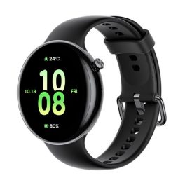   HONOR WATCH FIT okosóra (szilikon szíj, állítható, aktivitásmérő, barométer, GPS) FEKETE