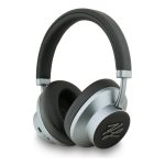 KARL LAGERFELD GRAINED INITIALS bluetooth fejhallgató SZTEREO (v5.3, mikrofon, akítv zajszűrő) FEKETE