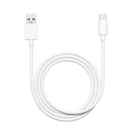   OPPO VOOC adatkábel (USB - Type-C, 65W, gyorstöltő, 100cm) FEHÉR