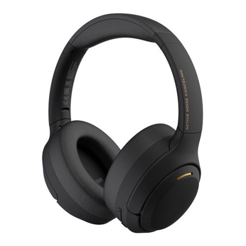 HONOR CHOICE PRO bluetooth fejhallgató SZTEREO (v5.0, mikrofon, aktív zajszűrő, összehajtható, 3.5mm jack aljzat) FEKETE