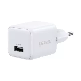   UGREEN X518 hálózati töltő USB aljzat (18W, GaN, gyorstöltő) FEHÉR