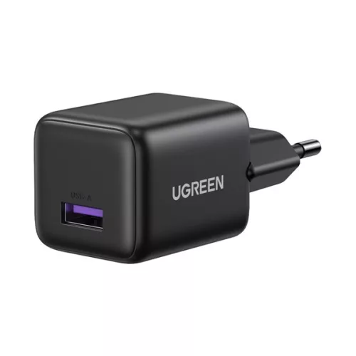 UGREEN X518 hálózati töltő USB aljzat (20W, GaN, PD gyorstöltő) FEKETE