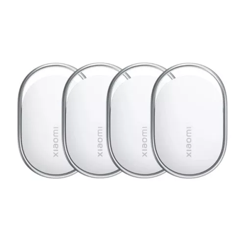 XIAOMI TAG bluetooth nyomkövető 4db (kulcstartóra, táskára, autóba, valós idejű nyomkövetés, IP67 vízálló) FEHÉR