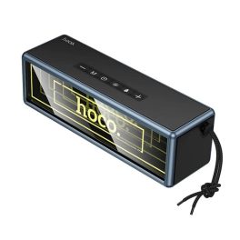   HOCO HC40 bluetooth hordozható hangszóró (v5.4, 2x10W, TF/microSD kártyaolvasó, FM rádió, AUX, LED fény) FEKETE