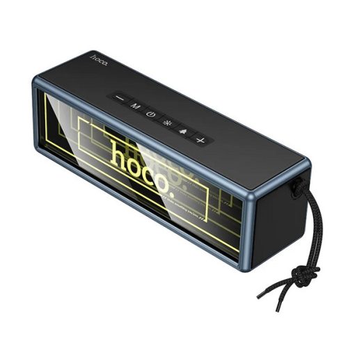 HOCO HC40 bluetooth hordozható hangszóró (v5.4, 2x10W, TF/microSD kártyaolvasó, FM rádió, AUX, LED fény) FEKETE