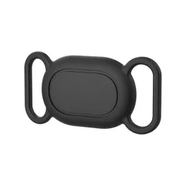  Szilikon tok (nyakörvre fűzhető, matt, vízálló) FEKETE Xiaomi Tag