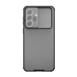   NILLKIN CAMSHIELD PRO szilikon telefonvédő (ütésállóság, kameravédő, csíkos) ÁTLÁTSZÓ/FEKETE