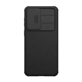   NILLKIN CAMSHIELD PRO szilikon telefonvédő (ütésállóság, kameravédő, csíkos) FEKETE