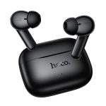 HOCO EQ30 bluetooth fülhallgató SZTEREO (v6.0, TWS, mikrofon, + töltőtok, karabíner) FEKETE