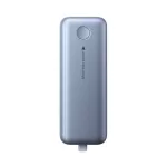 UGREEN PB727 vésztöltő USB+Type-C aljzat (10000mAh, 55W, gyorstöltő, LED kijelző + fix Type-C kábel) EZÜST