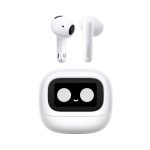 UGREEN WS216 bluetooth fülhallgató SZTEREO (v6.0, TWS, zajszűrő, mikrofon, LCD kijelző, IPX5 + töltőtok) FEHÉR