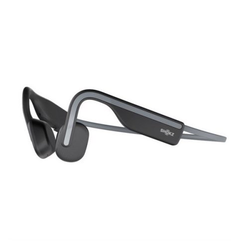 SHOKZ OPENMOVE bluetooth fülhallgató SZTEREO (csontrezgés, v5.1, TWS, mikrofon, IP55, SPORT) SÖTÉTSZÜRKE