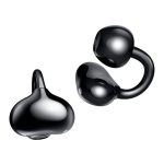 HONOR CHOICE CLIP bluetooth fülhallgató SZTEREO (v5.3, TWS, fülre csíptethető, aktív zajszűrő, IP54 + töltőtok) FEKETE