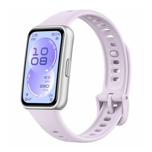 HUAWEI BAND 11 okoskarkötő (aktivitásmérő, pulzusmérő, hívásjelzés, vízálló, szilikon szíj) LILA