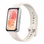 HUAWEI BAND 11 okoskarkötő (alumínium keret, aktivitásmérő, pulzusmérő, hívásjelzés, vízálló, szilikon szíj) FEHÉR
