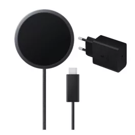   SAMSUNG asztali töltő (25W, gyorstöltő, wireless, QI 2.2 + hálózati töltő) FEKETE