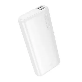   HOCO J158A vésztöltő 2 USB aljzat (10000mAh, 2A, LED jelzés) FEHÉR