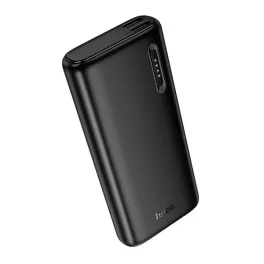   HOCO J158A vésztöltő 2 USB aljzat (10000mAh, 2A, LED jelzés) FEKETE