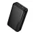 HOCO J165A vésztöltő 2 USB+Type-C aljzat (20000mAh, 2A, LED jelzés) FEKETE