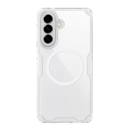  NILLKIN NATURE PRO MAGNETIC műanyag telefonvédő (ütésállóság, légpárnás sarok, MagSafe) ÁTLÁTSZÓ