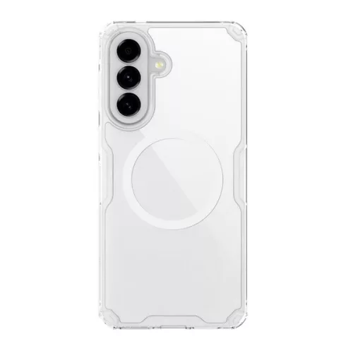 NILLKIN NATURE PRO MAGNETIC műanyag telefonvédő (ütésállóság, légpárnás sarok, MagSafe) ÁTLÁTSZÓ