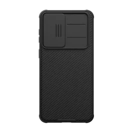   NILLKIN CAMSHIELD PRO MAGNETIC műanyag telefonvédő (ütésállóság, kameravédő, mágneses, csíkos) FEKETE