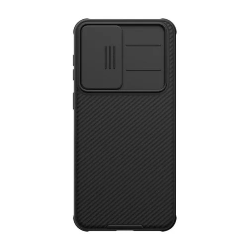 NILLKIN CAMSHIELD PRO MAGNETIC műanyag telefonvédő (ütésállóság, kameravédő, mágneses, csíkos) FEKETE