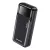 AWEI PA-92 vésztöltő USB+2 Type-C aljzat (20000mAh, 22.5W, gyorstöltő, LED kijelző) FEKETE
