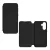 Designed for SAMSUNG tok álló (FLIP, oldalra nyíló, kártyazseb) FEKETE