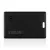 EVOLVEO TRACKCARD bluetooth nyomkövető (kulcstartóra, táskára, valós idejű nyomkövetés, iOS kompatibilis) FEKETE