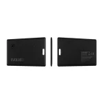 EVOLVEO TRACKCARD bluetooth nyomkövető (kulcstartóra, táskára, valós idejű nyomkövetés, iOS kompatibilis) FEKETE