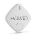 EVOLVEO TRACKTAG bluetooth nyomkövető (kulcstartóra, táskára, valós idejű nyomkövetés, iOS kompatibilis) FEHÉR