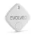 EVOLVEO TRACKTAG bluetooth nyomkövető (kulcstartóra, táskára, valós idejű nyomkövetés, iOS kompatibilis) FEHÉR