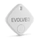 EVOLVEO TRACKTAG bluetooth nyomkövető (kulcstartóra, táskára, valós idejű nyomkövetés, iOS kompatibilis) FEHÉR