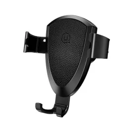   USAMS US-CD45 autós tartó (10W, szellőzőre, gravitációs, wireless) FEKETE