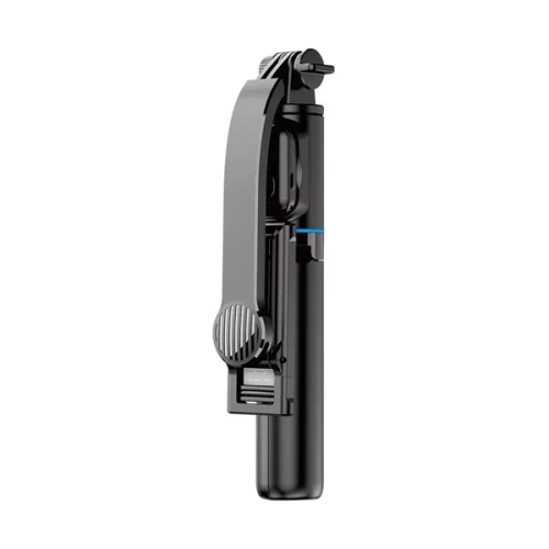 DUDAO F18S szelfibot (univerzális, tripod állvány, állítható, bluetooth távkioldó, 110cm) FEKETE