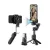 DEVIA Q19 szelfibot (univerzális, tripod állvány, automata arckövetés, bluetooth távkioldó, 6.7" méretig) FEKETE