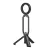 XO C208 szelfibot (univerzális, tripod állvány, mágneses, állítható, 360°) FEKETE