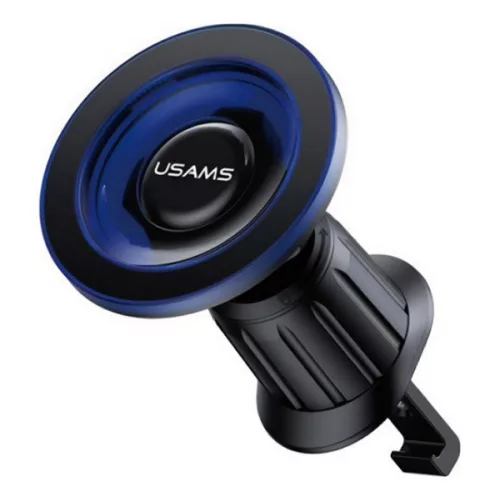 USAMS ZJ081 autós tartó (szellőzőre, 360°, mágneses) FEKETE