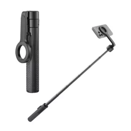   XO SS37 szelfibot (univerzális, 360°, tripod állvány, állítható, bluetooth távkioldó, 124cm, mágneses) FEKETE