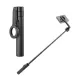XO SS37 szelfibot (univerzális, 360°, tripod állvány, állítható, bluetooth távkioldó, 124cm, mágneses) FEKETE