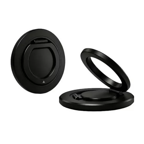 Designed for SAMSUNG telefontartó (mágneses, többfunkciós) FEKETE
