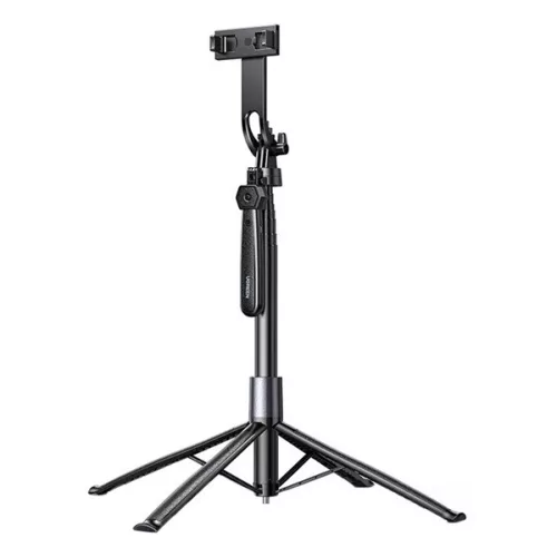 UGREEN P849 szelfibot (univerzális, 360°, tripod állvány, állítható, bluetooth távkioldó, 39cm) FEKETE