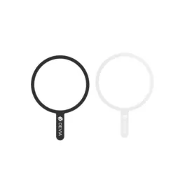   DEVIA KIT 2 MAGSAFE RING öntapadós mágnesgyűrű (mágneses autós tartóhoz ideális, mágneses) FEKETE/FEHÉR
