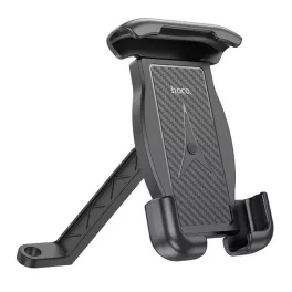   HOCO CA119 motoros telefontartó (tükörre rögzíthető, 4.5 - 7" méret) FEKETE