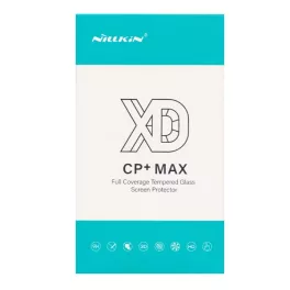   NILLKIN XD CP+MAX képernyővédő üveg (3D, tokbarát, 0.33mm, 9H) FEKETE